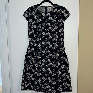 Gap blue floral dress in TALL